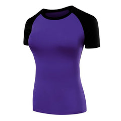 Short Sleeve Fitness Women Clothes