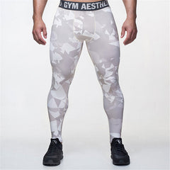 Camouflage Joggers Compression Tights