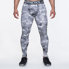 Camouflage Joggers Compression Tights