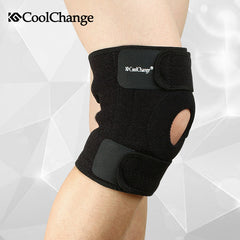 Cycling  High Elastic Spring Knee Protector