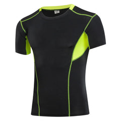 Flexible Sport Gym Shirt Short-Sleeved