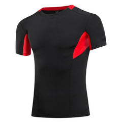 Flexible Sport Gym Shirt Short-Sleeved