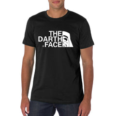 O-Neck The Darth Face  Male Sporting T-shirts