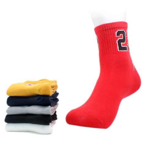 Soft Cotton Sport Socks (5 Pack)