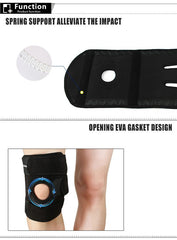 Cycling  High Elastic Spring Knee Protector