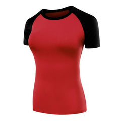 Short Sleeve Fitness Women Clothes